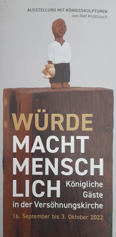 Ausstellung: Würde macht menschlich