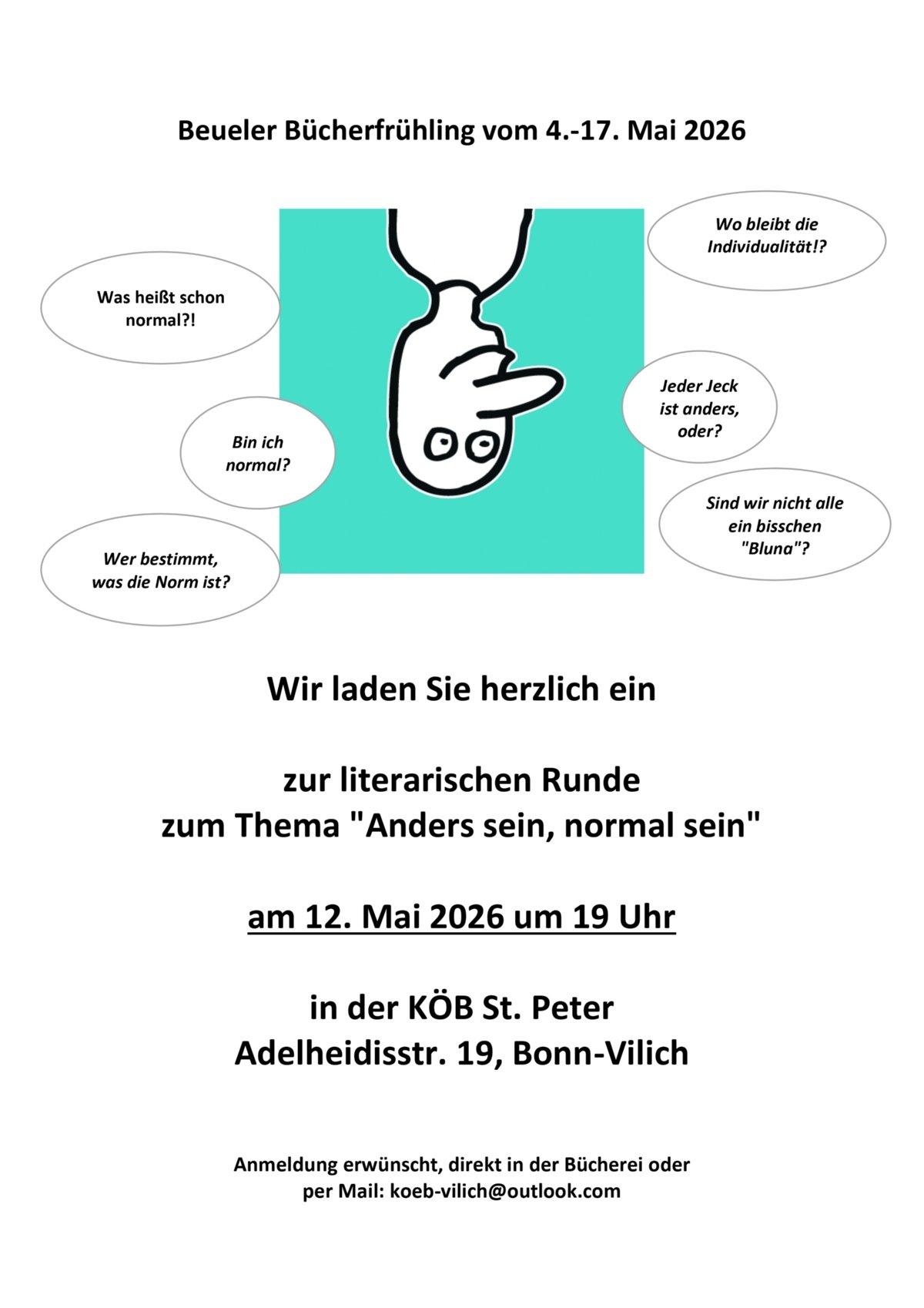 Beueler Bücherfrühling 2026 - Literarische Runde (Plakat)_page-0001
