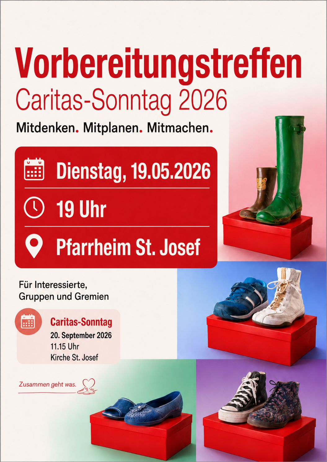 Caritas Sonntag Vorbereitungstreffen