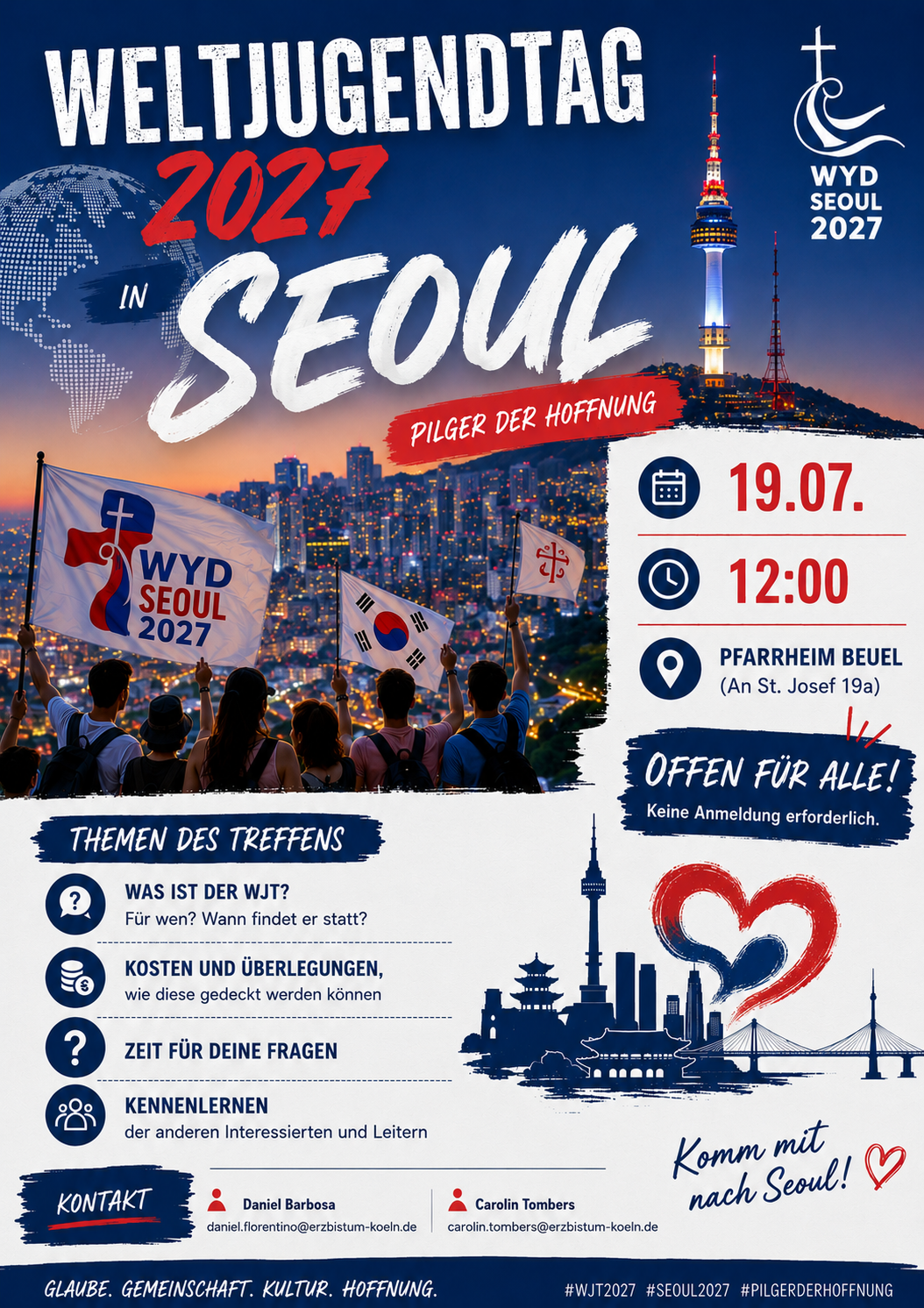 Infoplakat Seoul 2027