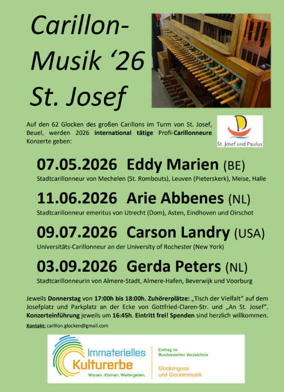 Carillon-Musik 2026