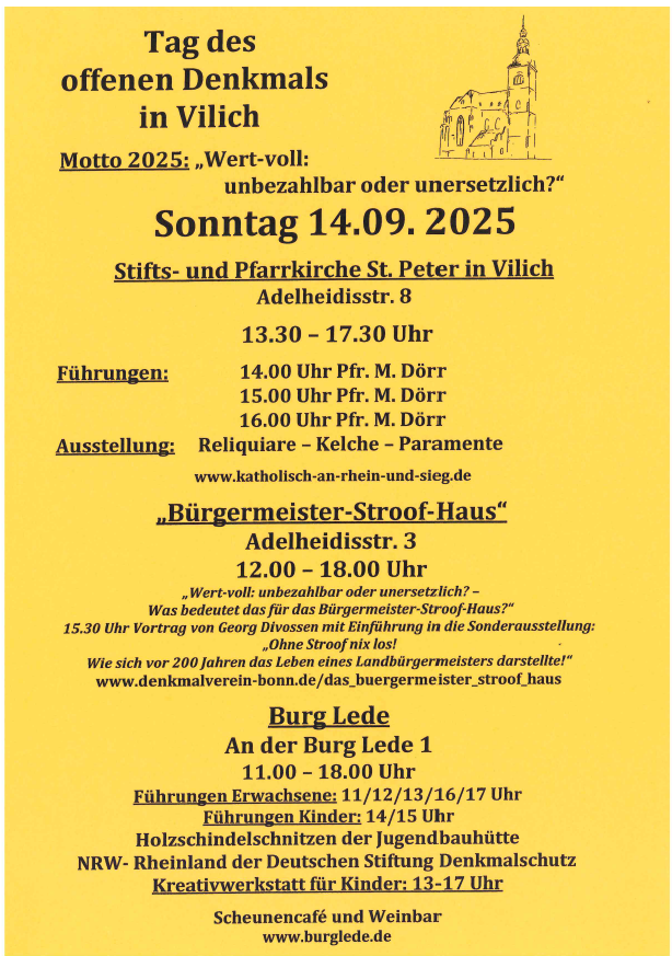 Tag des offenen Denkmals